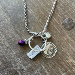 Sterling Silver KSU Necklace